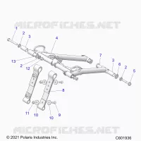SUSPENSION, FRONT DREHMOMENTARM
