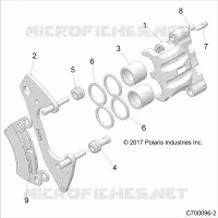VORDERBREMSE CALIPER