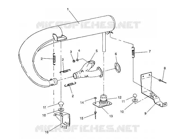 ABGASSYSTEM 440 XCR / 0931760 (4923022302026A)