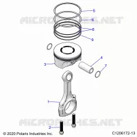 ENGINE, KOLBENSTANGE