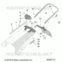 BODY, BUMPER, REAR, SNOWFLAP AND RÃŒCKLICHT COVER