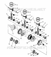 KOLBEN   KURBELWELLE 600 XCR 0961676 AND EUROPEAN 600 XCR E961676 (4932123212C009)
