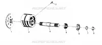 SPANNER VORNE ASSEMBLY 4X4 300 W948130 (4926762676B002)