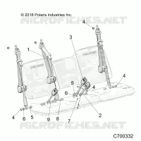 SITZ BELT AND MOUNTING