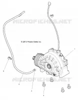ANTRIEB, FRONT GEARCASE MOUNTING