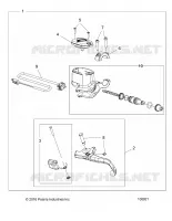 BRAKES, FRONT BRAKE LEVER AND MASTER CYLINDER