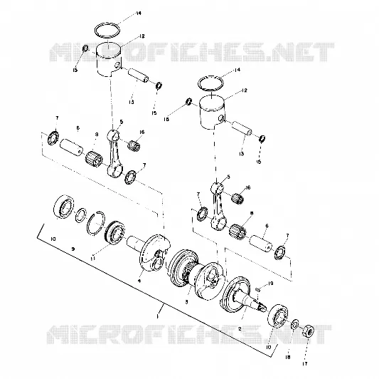 PISTON AND KURBELWELLE (SS) (4910951095023A)