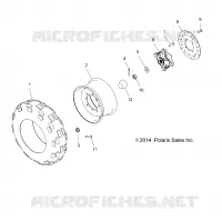 RADS, FRONT TIRE and BREMSE DISC