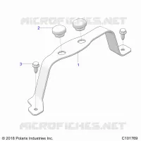 ENGINE, LUFTEINLASS SYSTEM BRACKET