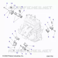 MOTOR, MOUNTING &amp; LONG BLOCK