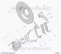 BRAKES, HINTERSATTELS