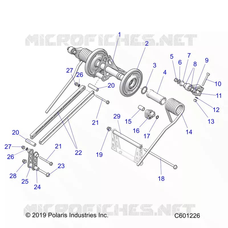 SUSPENSION, HINTER DREHMOMENTARM
