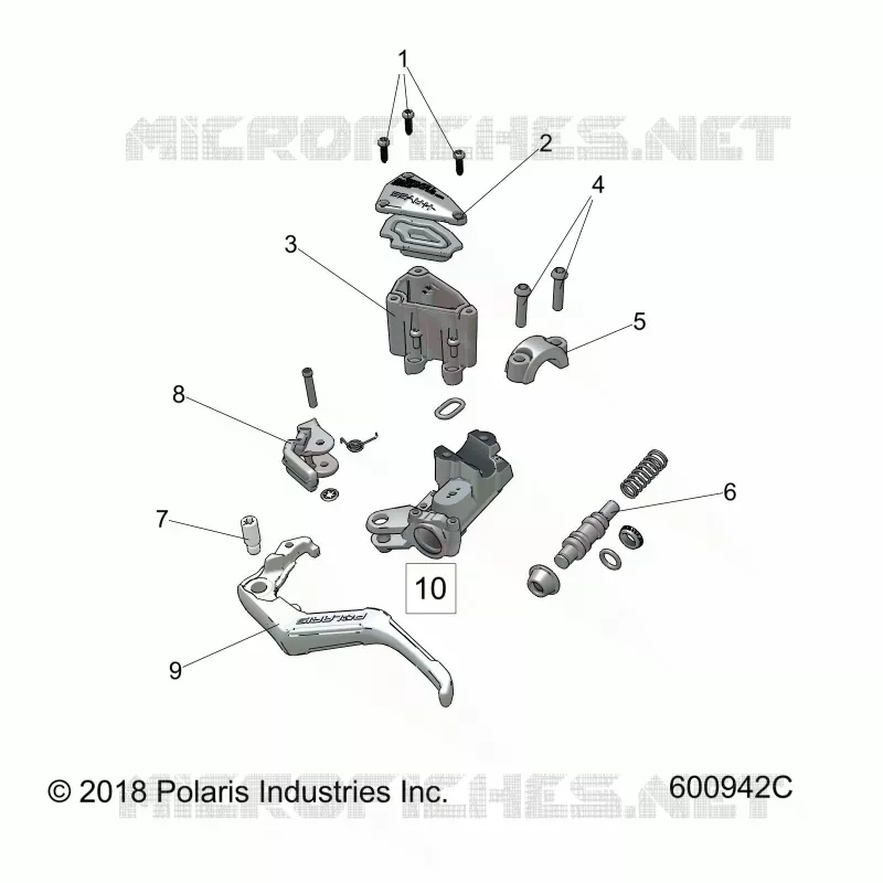 BRAKES, MASTER CYLINDER ASM.