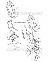 SITZ ASM. AND SLIDER