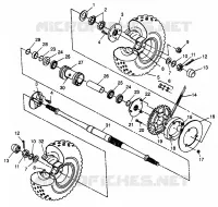 HECKANTRIEB Scrambler 400L W97BC38C (4939893989C005)