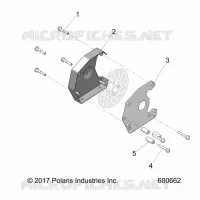BREMSES, BREMSE COVER ASM