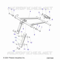 SUSPENSION, FRONT DREHMOMENTARM