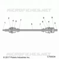ANTRIEB, FRONT HALF SHAFT