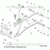 FRONT SUSPENSION A-ARMS