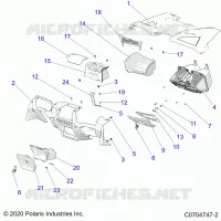 INSTRUMENTENTAFEL AND GLOVEBOX