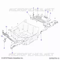 KAROSSERIE HINTEN RACK, MOUNTING