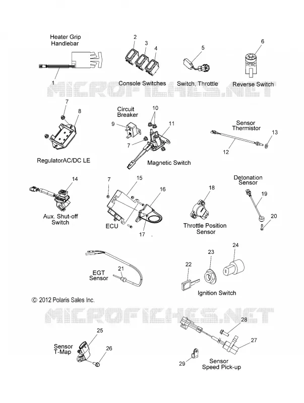 SWITCHES, SENSOREN and COMPONENTS