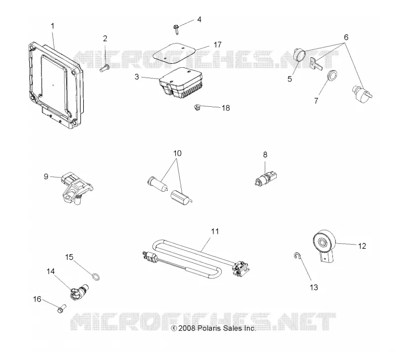 SWITCHES, SENSOREN, ECU and CONTROL MODULES