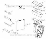 TOOL KIT TRAIL 0962761, TRAIL TOURING 0962262, AND EUROPEAN TRAIL TOURING E (4931763176B012)