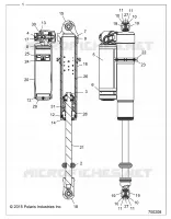 FRONT SUSPENSION SHOCK (7044374/5)