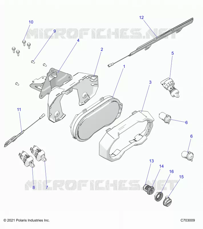 ELEKTRIC, DASH INSTRUMENTS AND CONTROLS