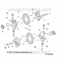 FRONT SUSPENSION HUB