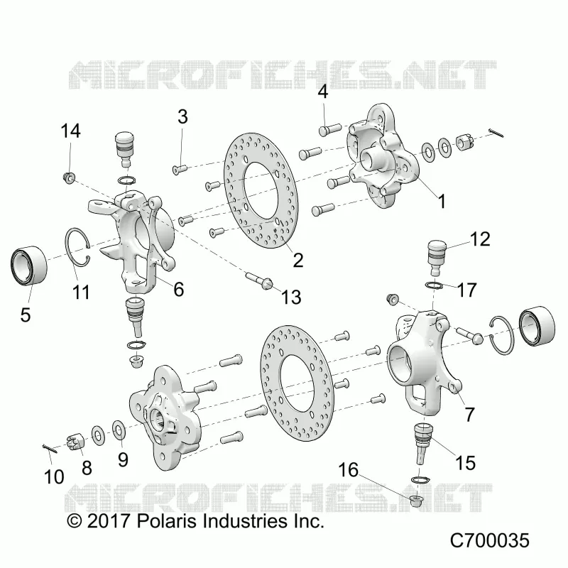 FRONT SUSPENSION HUB