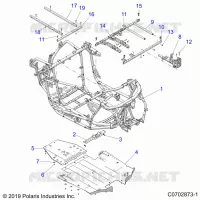 CHASSIS, MAIN FRAME AND SKID PLATES