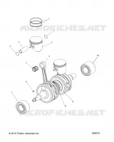 ENGINE, PISTON   KURBELWELLE