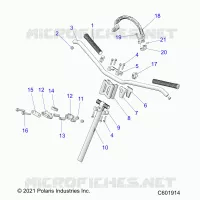 UPPER LENKEN & HANDLEBAR ASM.