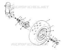 VORDERRAD ASSEMBLY 2X4 300 W957530 (4930053005B003)