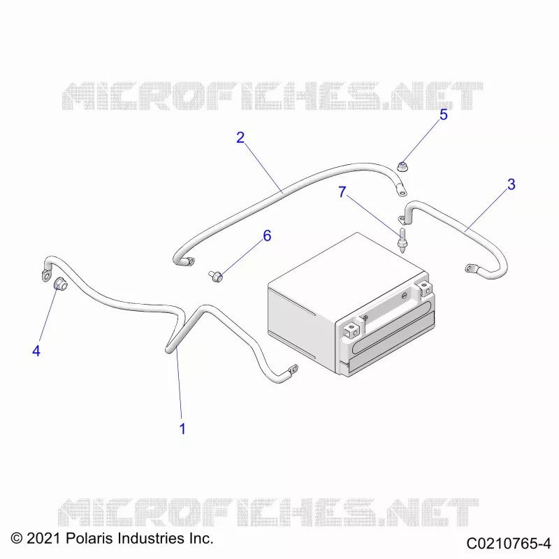 ELEKTRIC, BATTERY CABLES
