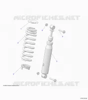 SUSPENSION, FRONT SHOCK