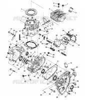 CRANKCASE AND ZYLINDER SPORT 400L W958540 (4930133013C008)