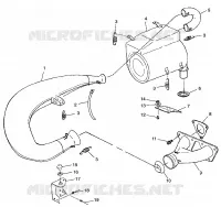 ABGASSYSTEM 700 RMK 0980966 and EUROPEAN 700 RMK E980966 (4943724372C004)