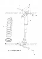 FRONT SUSPENSION SCHOCK MOUNTING