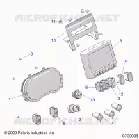 ELEKTRIC, DASH INSTRUMENTS