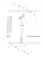FRONT SUSPENSION SCHOCK MOUNTING