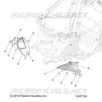 CHASSIS, TIE ROD BOOT ASM.