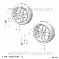 RADS, FRONT AND REAR