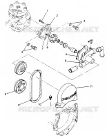 WASSERPUMPE Storm 0965782, Storm SKS 0965582,  Euro Storm E965782, Euro Stor (4931593159D003)