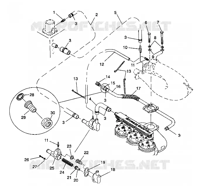 KÜHLSYSTEM SL 650 / B934058 (4924732473017A)