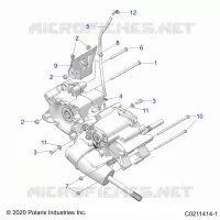 ANTRIEB, MAIN GEARCASE MOUNTING