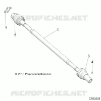 ANTRIEB, REAR PROP SHAFT