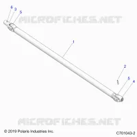ANTRIEB, FRONT PROP SHAFT
